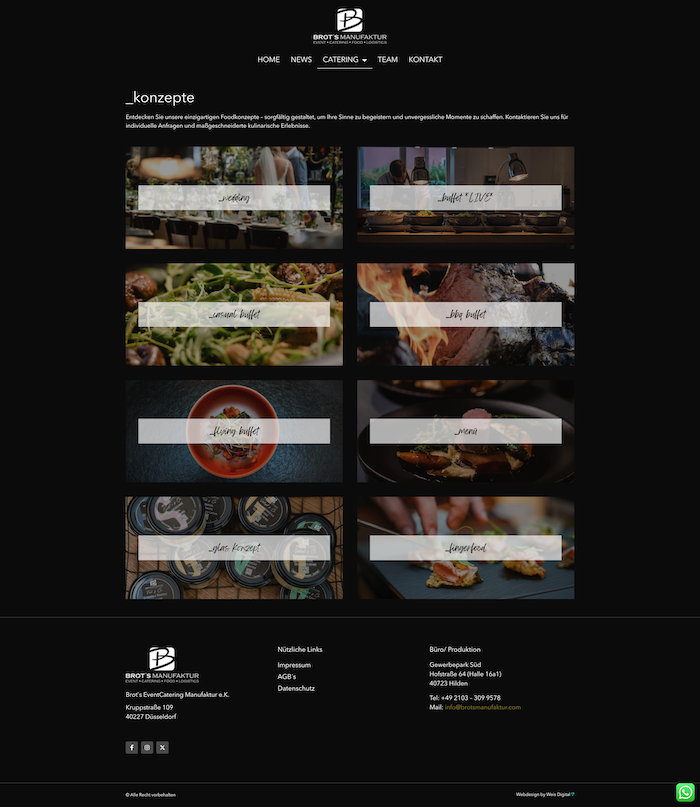 Brotsmanufaktur Portfolio
