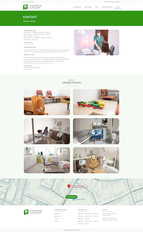 Zahnarzt Portfolio