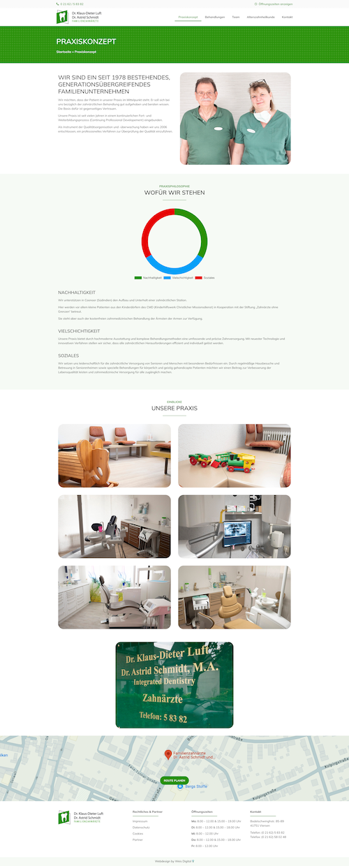 Zahnarzt Portfolio