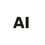 EU AI Kennzeichnung weiss transparent rund